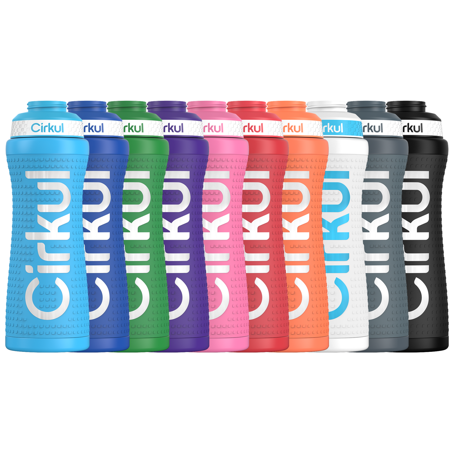 22oz. Grip Stainless Steel Bottle & Sport Lid - Easy Set